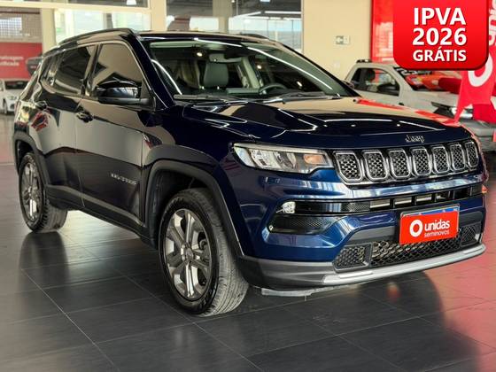 JEEP COMPASS 1.3 T270 TURBO FLEX LONGITUDE AT6